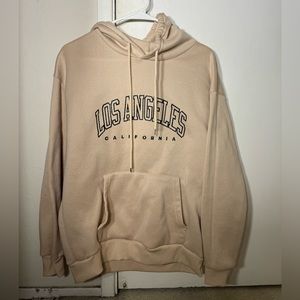 Los Angeles California Hoodie (Beige)